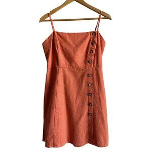 Copper Key Orange Mini Dress